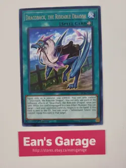 YuGiOh Dracoback The Rideable Dragon 1st Ed GRCR-EN032 Grand Creators Rare Mint - Image 1