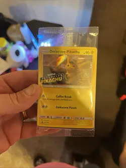 Detective Pikachu Black Star Promo Card Sealed 2019 Pokemon - Image 1