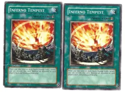 Inferno Tempest x2 2/10 DM+ Yu-Gi-Oh Movie Exclusive Pack EP1-007 02 - Image 1
