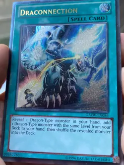 Draconnection (GAOV-EN086) Ultimate Rare Yugioh TCG Unlimited Edition NM - Image 2