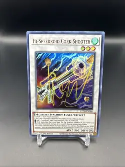 Yugioh Hi-Speedroid Cork Shooter LED8-EN004 1ST ULTRA (NM) - Image 1
