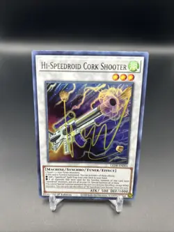Yugioh Hi-Speedroid Cork Shooter LED8-EN004 1ST ULTRA (NM) - Image 2