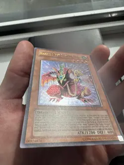 Yu-Gi-Oh! Harpie's Pet Baby Dragon EOJ-EN013 Ultimate Rare Euro - Image 3