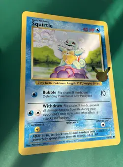 Squirtle 63/102 Celebrations 25th Anniversary JUMBO / OVERSIZE Pokemon TCG Card - Image 1