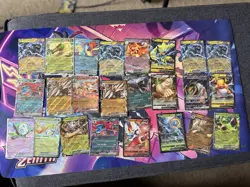 90+ Pokemon Trading Card Ex/V Bulk Lot Us Seller Fast Shipping - Image 2