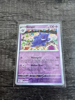 Pokemon Gengar Scarlet & Violet 151 Reverse Holo Card 94/165 - Image 1