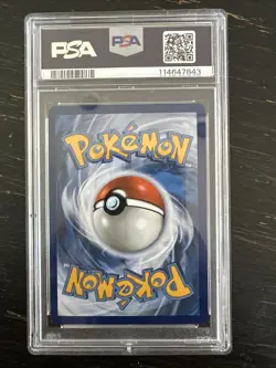 2023 Pokemon Obsidian Flames Ninetales Illustration Holo Card #199 PSA 8 - Image 2