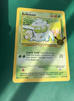 NM! Bulbasaur 44/102 Celebrations 25th Anniversary JUMBO / OVERSIZE Pokemon Card - Image 1