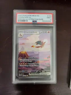 2023 Pokemon Charizard EX Special Illustration Rare Card PSA 9 Mint - Image 1