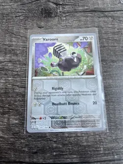 Varoom Reverse Holo Card 043/064 Shrouded Fable Pokemon 2024 - Image 1