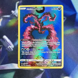 Pokemon Card Galarian Moltres SWSH284 Full Art Promo NM-ships fast - Image 1