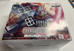 **Sealed Newtype Rising Booster Box GD01** Gundam Card Game GD01 - English! - Image 1