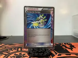 Pokemon TCG BW Plasma Blast Scoop Cyclone Up Holo Card 95/101 Ace Spec - Image 1