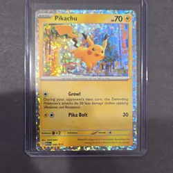 McDonald’s 2023 Match Battle Holo Pikachu 006/015 Pokemon Card - Image 1