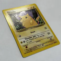 Pokemon Base Set Pikachu Card 58/102 Yellow Cheeks - Image 2