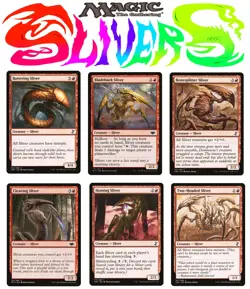 6x (1/ea) - RED - Sliver Lot 1 - Time Spiral Remastered/Modern Horizons NM MTG - Image 1