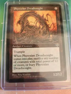 MTG, Phyrexian Dreadnought, Mirage - Image 1