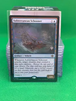 MTG - Subterranean Schooner (LCI) FOIL - Promo Pack - Image 1