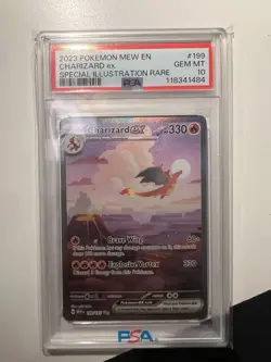 Pokemon TCG 151 Charizard EX Special Illustration Rare GEM MINT PSA 10 - Image 1
