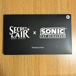 IN HAND SHIPS NOW Mtg Secret Lair Sonic Friends And Foes Nonfoil - SEALED - Image 1