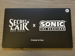 IN HAND SHIPS NOW Mtg Secret Lair Sonic Friends And Foes Nonfoil - SEALED - Image 1