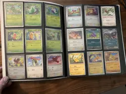 Pokemon 151 TCG Base Cards Set Lot. No SIR, Or SR. Some Promo Cards And Binder - Image 3