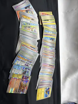 #2 pokemon cards lot 220 Cards Over 20 Holo/ Reverse Holo With Random Vintage - Image 1