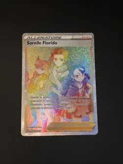 Pokemon Sorelle Florido 209/196 Shiny Hyper Rainbow Full Art Foil - Image 2