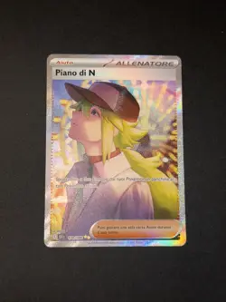 Pokemon Piano Di N 170/086 Blk It Rare Special Illustration Ita Holo Foil Nm - Image 2
