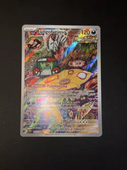 Pokemon Furious Fungus 207/182 By Komiya Temporal Paradox Ita Rare Foil - Image 2