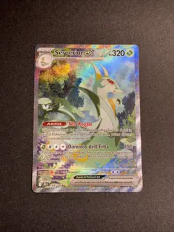 Pokemon Serperior Ex 164/086 Blk Ita Rare Special Illustration Holo Foil Nm - Image 2