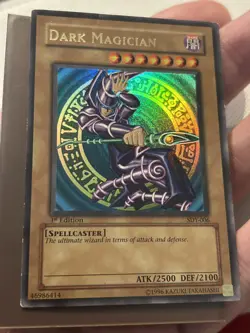 Yugioh Dark Magician SDY-006 1st Edition - Image 5