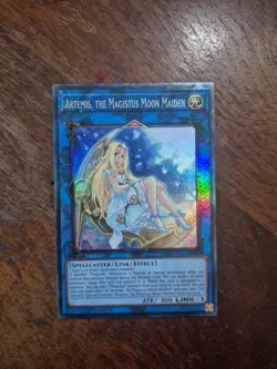 Yugioh! Artemis, the Magistus Moon Maiden - RA01-EN049 - Prismatic Collector's R - Image 1