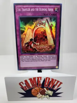 YuGiOh The Traveler and the Burning Abyss DUEA-EN086 1st Edition Super Rare NM - Image 1
