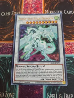 Yugioh Shooting Star Dragon BROL-EN071 Ultra Rare 1st Edition Near Mint - Image 1