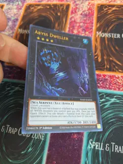 Yugioh Abyss Dweller RA02-EN033 Ultra Rare 1st Edition Near Mint - Image 2