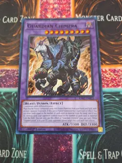 Yugioh Guardian Chimera RA02-EN023 Super Rare 1st Edition Near Mint - Image 1