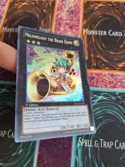 Yugioh Melomelody the Brass Djinn YS12-EN042 Super Rare 1st Edition Near Mint - Image 2