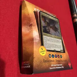 Magic The Gathering Draconic Domination Sealed Commander Deck, ENGLISH MTG - Image 4