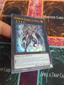 Yugioh Number 60: Dugares the Timeless RA02-EN037 Ultra Rare 1st Edition NM - Image 2