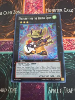 Yugioh Muzurhythm the String Djinn YS12-EN040 Super Rare 1st Edition Near Mint - Image 1