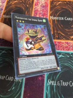 Yugioh Muzurhythm the String Djinn YS12-EN040 Super Rare 1st Edition Near Mint - Image 2
