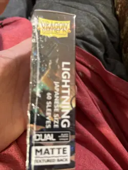 Japanese Matte Dual Lightning 60 ct Dragon Shield Sleeves YuGiOh New - Image 4