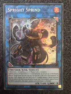 Yugioh Spright Sprind DABL-EN048 Secret Rare 1st Edition NM - Image 1