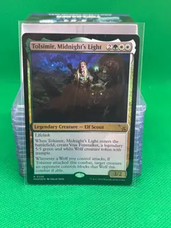 MTG - TOLSIMIR, MIDNIGHT'S LIGHT - FOIL - Murders at Karlov Manor (R) - Image 1