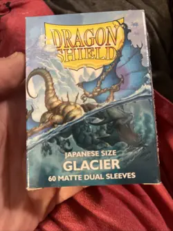 Dragon Shield Sleeves Dual Matte Glacier 60 ct Japanese Size YuGiOh Card New - Image 1