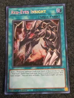 Yugioh Bonanza - Red-Eyes Insight - Secret Rare - RA03-EN061 - Image 1