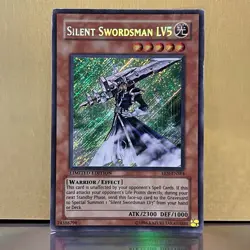 YuGiOh • Silent Swordsman LV5 • EEN-ENSE4 Limited Edition Secret Rare • LP - Image 1