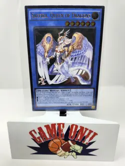 YuGiOh Saffira, Queen of Dragons DUEA-EN050 1st Edition Ultimate Rare NM - Image 1