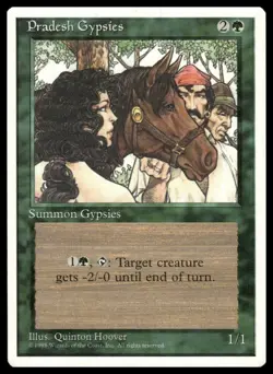 4X PLAYSET MTG PRADESH GYPS* 4TH EDITION 1995 BANNED/ SP/NM / WRONGWAY052 - Image 1